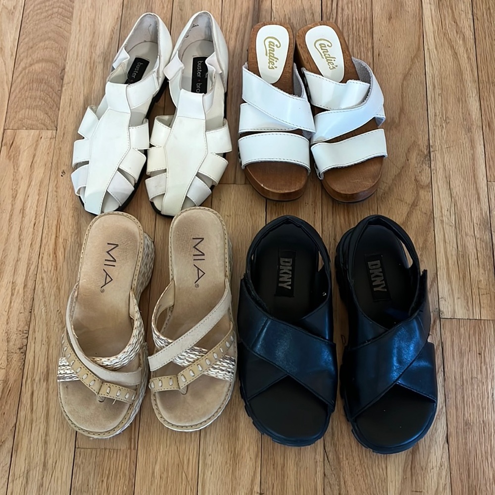 Sandals leather - little girls size 13 and 1